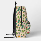 Niedliches Cactus Stehend Pattern Bedruckter Rucksack (Links)