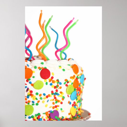 Niedliches Cake Poster (Vorne)