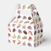 Niedliches Cake Varieté-Muster Geschenkschachtel (Rückseite)