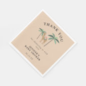 Niedliches Camel Baby Duschpapier Napkin. Serviette (Ecke)