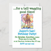 Niedliches Camel-Party Magneteinladung (Vorderseite)