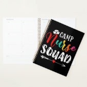 Niedliches Camp Nurse Squad Funny Nurses Match Planer (Anzeige)