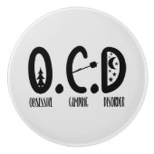 niedliches Camping Keramikknauf (Vorderseite)