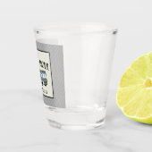 Niedliches Camping RV "How We Roll" Personalisiert Schnapsglas (Rechts)