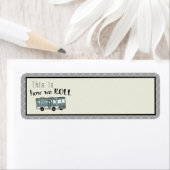 Niedliches Camping RV "This is How We Roll" Person (Insitu)