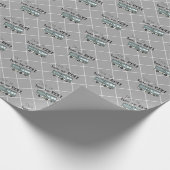 Niedliches Camping RV "This is How We Roll" Person Geschenkpapier (Ecke)