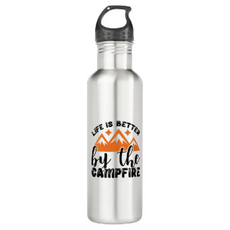 Niedliches Camping Wasserflasche Edelstahlflasche
