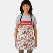 Niedliches Candies-Muster Schürze (Insitu)