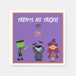 Niedliches Candy Corn Kids Halloween Kostüm Party Serviette