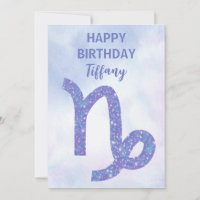 Niedliches Capricorn Astrologie Custom Happy Birth