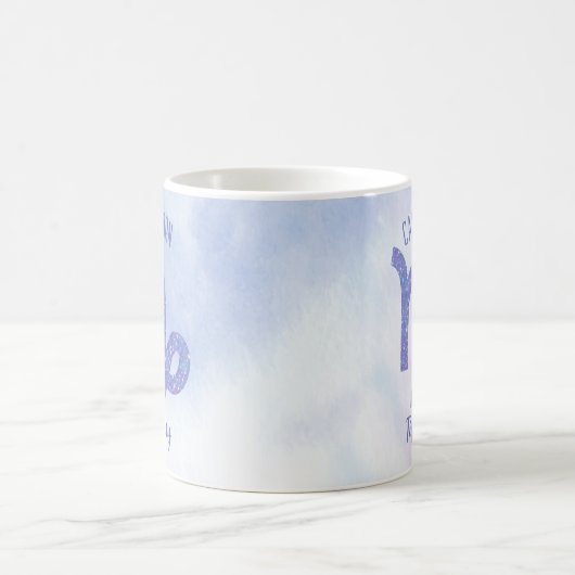 Niedliches Capricorn Astrologie Signieren Personal Kaffeetasse (Mittel)