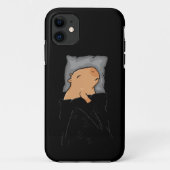 Niedliches Capybara Geschenk Frauen Kinder Schlafe Case-Mate iPhone Hülle (Rückseite)