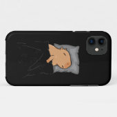 Niedliches Capybara Geschenk Frauen Kinder Schlafe Case-Mate iPhone Hülle (Rückseite (Horizontal))