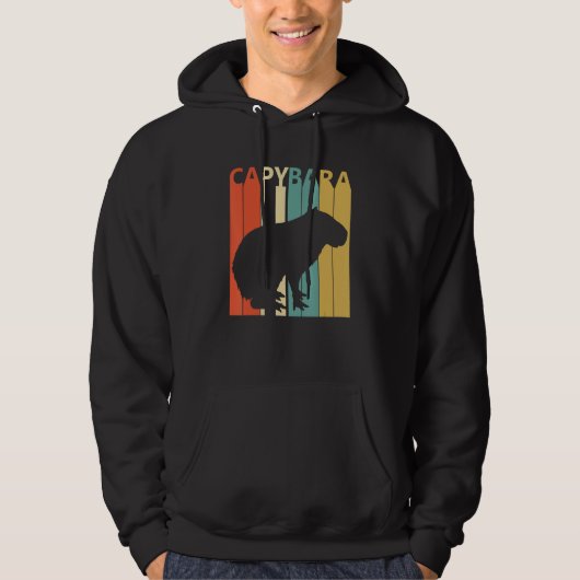 Niedliches Capybara Hoodie (Vorderseite)