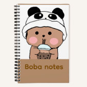 Niedliches Capybara-Notebook Notizblock (Vorderseite)
