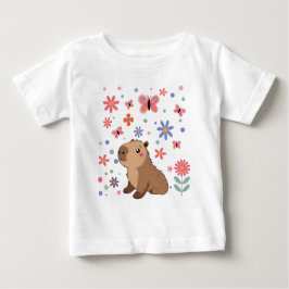 Niedliches Capybara-Shirt Baby T-shirt