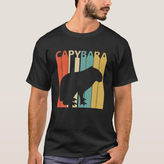 Niedliches Capybara-Tier T-Shirt (Vorderseite)