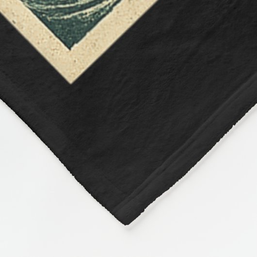 Niedliches Capybara und Schildkrötenrückpack Ramen Fleecedecke (Ecke)