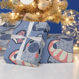 Niedliches Capybara Wrapping Paper Geschenkpapier
