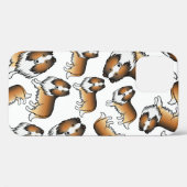 Niedliches Cartoon Dog-Muster für Sable Rough Coll Case-Mate iPhone Hülle (Rückseite (Horizontal))
