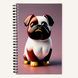 Niedliches Cartoon Dog-Notebook Notizblock