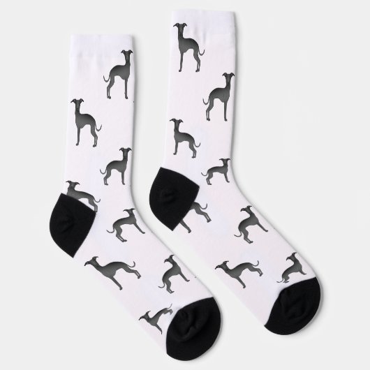 Niedliches Cartoon Dog Pattern Socken (Rechts)