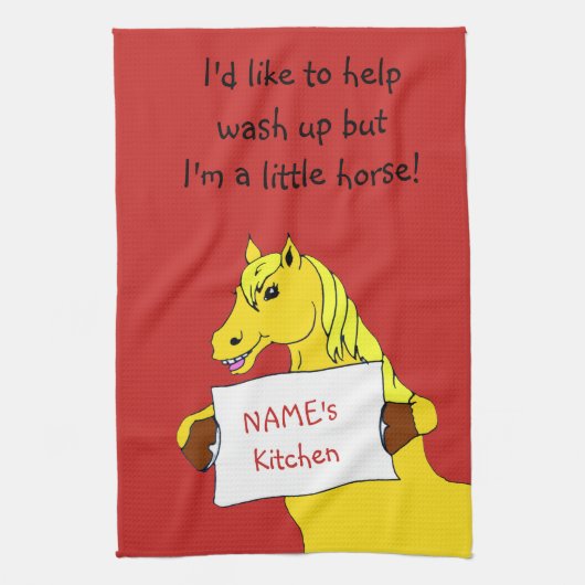 Niedliches Cartoon Geschirrtuch (Vertikal)