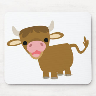 Niedliches Cartoon-Ochse mousepad