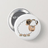 Niedliches Cartoon-Ram-Button-Abzeichen Button (Vorne & Hinten)