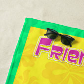 Niedliches CartoonBadetuch Strandtuch (Beispiel)