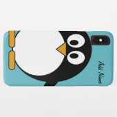 Niedliches CartoonPenguin Kawaii Zeichnen Case-Mate iPhone Hülle (Rückseite (Horizontal))
