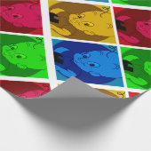 niedliches Cartoonverpackungspapier Geschenkpapier (Ecke)