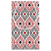 niedliches Casino oder Poker Party Kleine Geschenktüte (Rückseite)