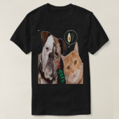 Niedliches Cat and dog avogato Classic TShirt (Design vorne)