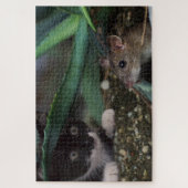 Niedliches Cat and Mouse Jigsaw Puzzle (Vertikal)