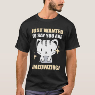 Niedliches Cat Cat-Verhalten T-Shirt