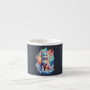 Niedliches Cat-Design Espressotasse