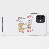 Niedliches Cat Design Zubehör Case-Mate iPhone Hülle (Rückseite (Horizontal))