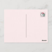 Niedliches Cat & Dog "Fur-Real Friends Forever"-De Postkarte (Rückseite)