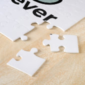 Niedliches Cat & Dog "Fur-Real Friends Forever"-De Puzzle (Seite)