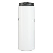 Niedliches Cat & Dog "Fur-Real Friends Forever"-De Thermosbecher (Rückseite)