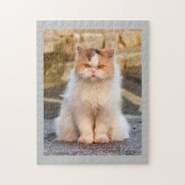 Niedliches Cat Foto Personalisiert Puzzle