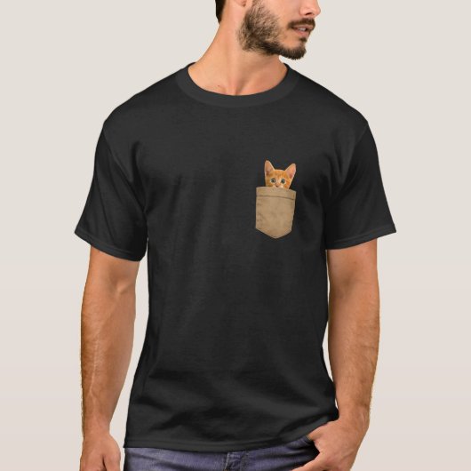Niedliches Cat-Geschenk Orange Ca Kitty Cat in mei T-Shirt (Vorderseite)