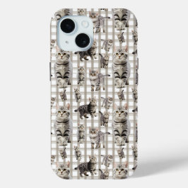 Niedliches Cat iPhone 15 Phone Case