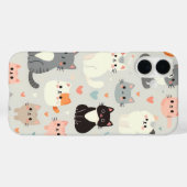 Niedliches Cat iPhone 16 Plus Fall Case-Mate iPhone Hülle (Rückseite (Horizontal))
