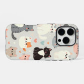 Niedliches Cat iPhone 16 Pro Fall Hülle (Rückseite (Horizontal))