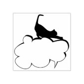 Niedliches Cat Journal Gummistempel (Prägung)