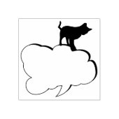 Niedliches Cat Journal Gummistempel (Prägung)