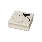 Niedliches Cat Journal Gummistempel (Stempel)