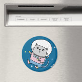 Niedliches Cat-Magnet Magnet (In Situ (Geschirrspüler))